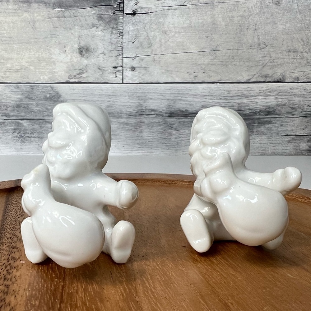 Vintage Lenox Santa candle huggers - Picture 2 of 9